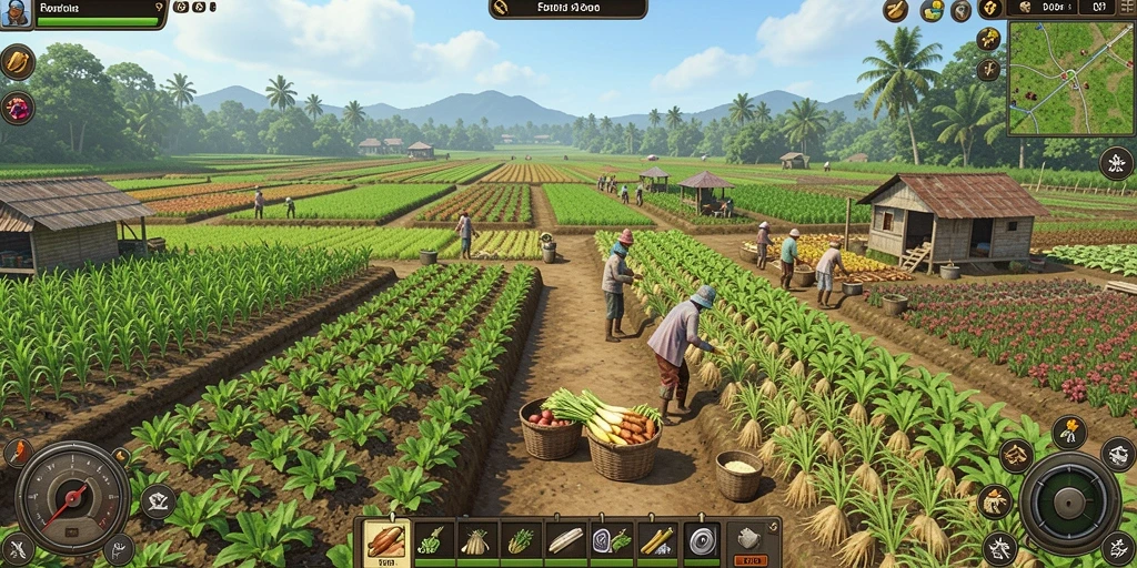 Screenshot dari event kompetitif yang sedang berlangsung.