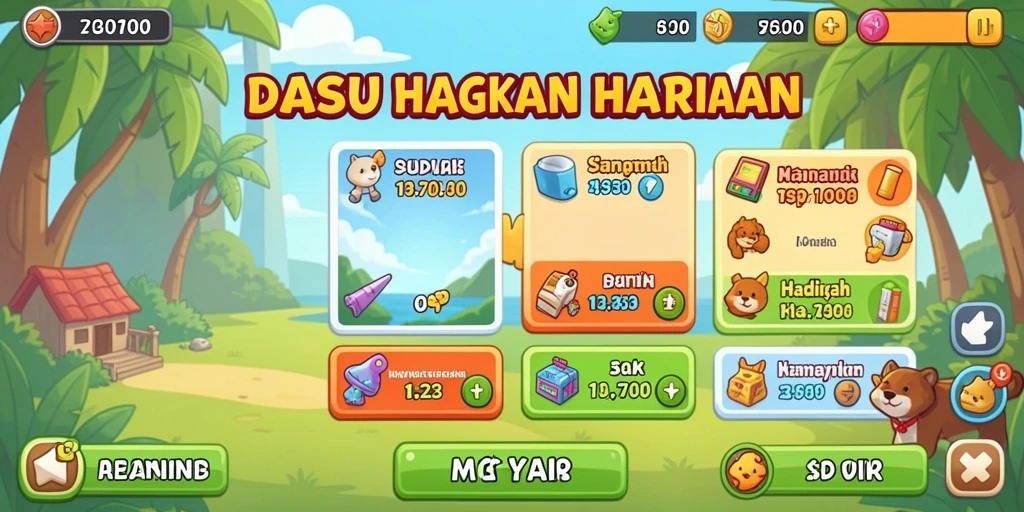 Gambaran gameplay yang seru dan menantang.