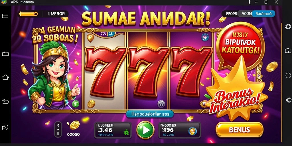 Screenshot dari karakter unik dalam game GN777.