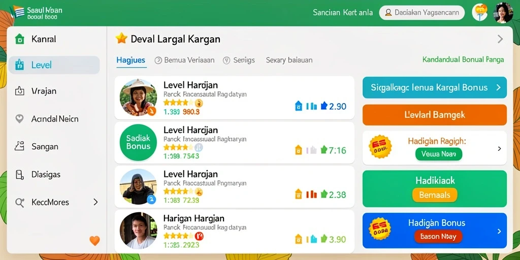 Beragam pilihan permainan yang seru dan menantang.