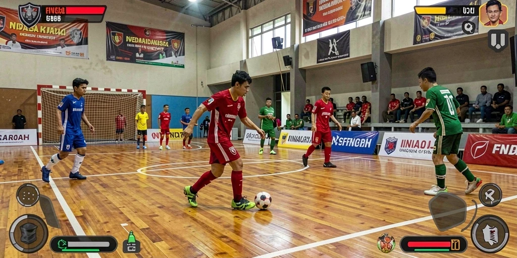 Grafik permainan yang menawan dan menghibur.